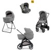 Πολυκαρότσι Inglesina Aptica Quattro Crystal Grey / Litio Black / DRW (2026)