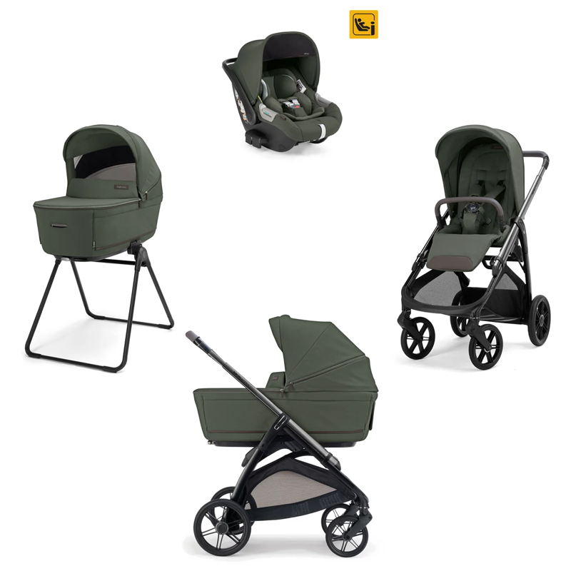 Πολυκαρότσι Inglesina Aptica Quattro Ivy Green / Litio Black / DRW (2026)