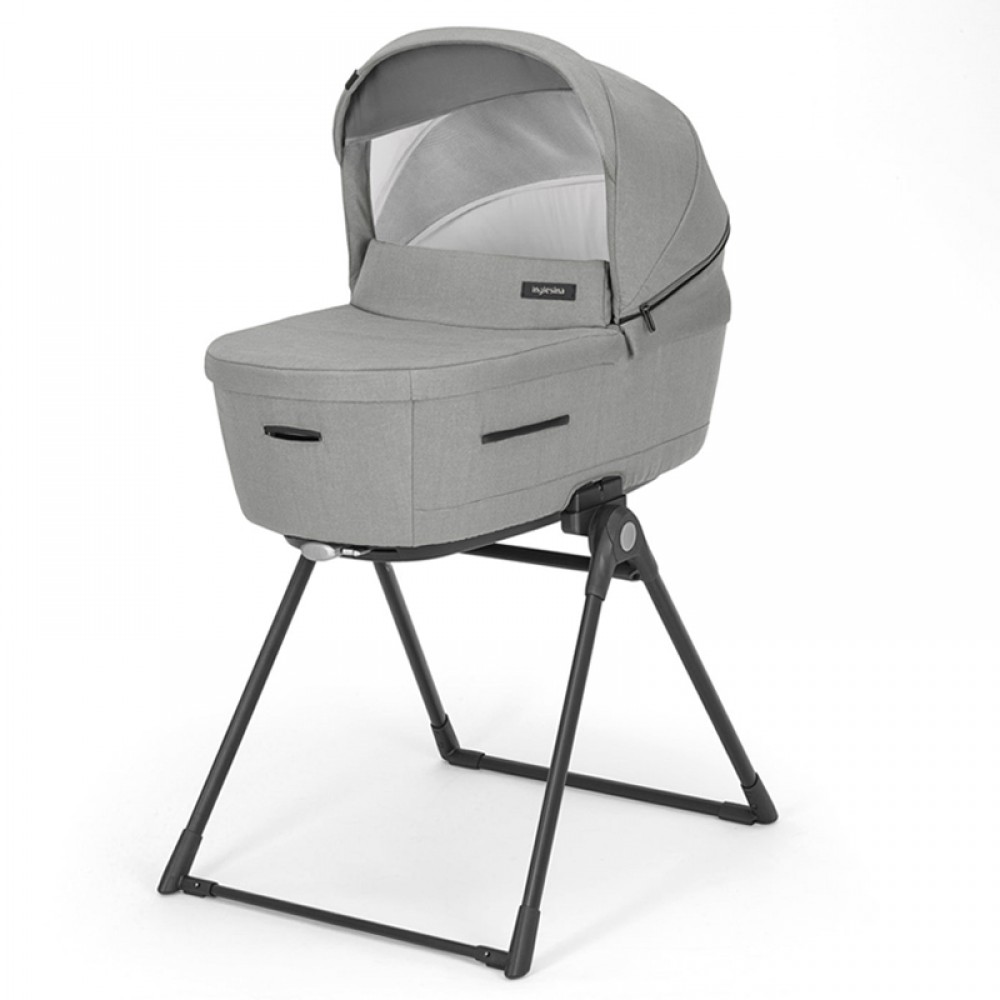 Πολυκαρότσι Inglesina Aptica Duo Satin Grey / Litio Black