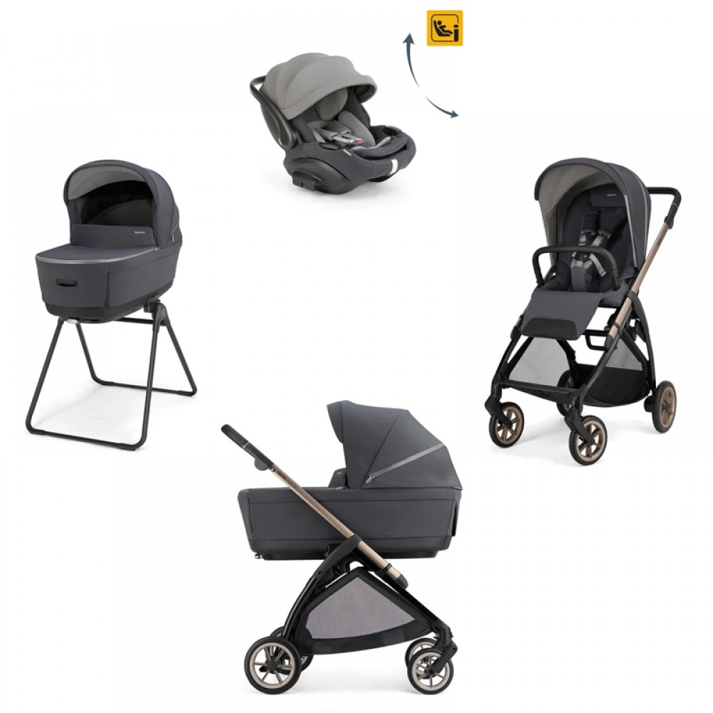 Πολυκαρότσι Inglesina Electa Quattro Garage Grey / Bronze Black / DRW-RC Evo (2026) 