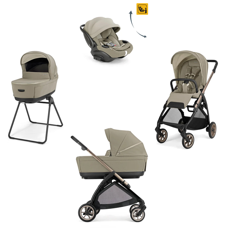 Πολυκαρότσι Inglesina Electa Quattro Hangar Beige / Bronze Black / DRW-RC Evo (2026)
