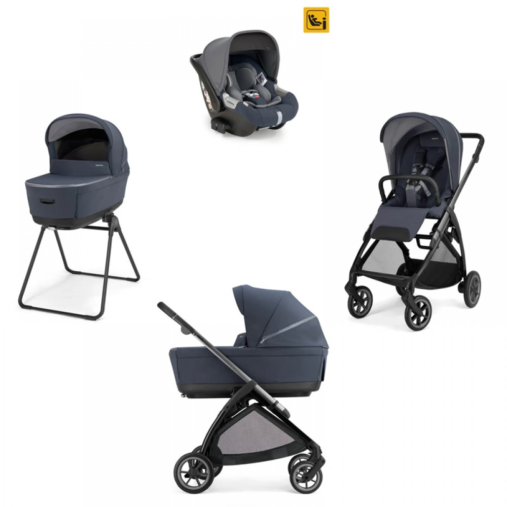 Πολυκαρότσι Inglesina Electa Quattro Rooftop Blue / Iron Black / DRW (2026)