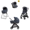 Πολυκαρότσι Inglesina Electa Quattro Rooftop Blue / Iron Black / DRW (2026)