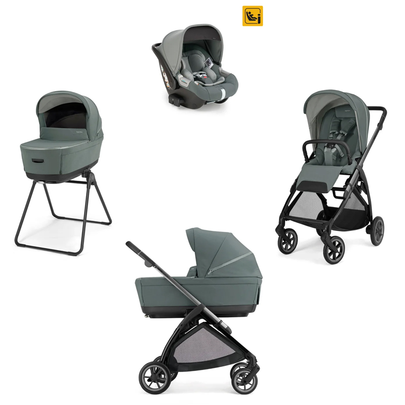 Πολυκαρότσι Inglesina Electa Quattro Studio Grey / Iron Black / DRW (2026)