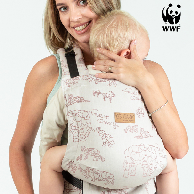 Μάρσιπος Isara Quick Full Buckle Wildlife Sandy