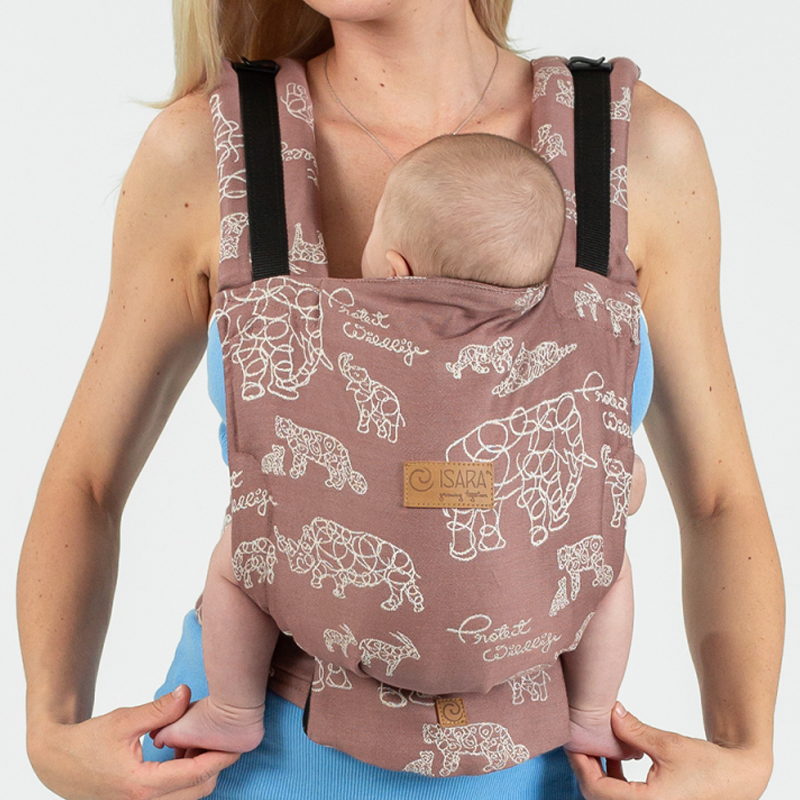 Μάρσιπος Isara Quick Full Buckle Wildlife Terra