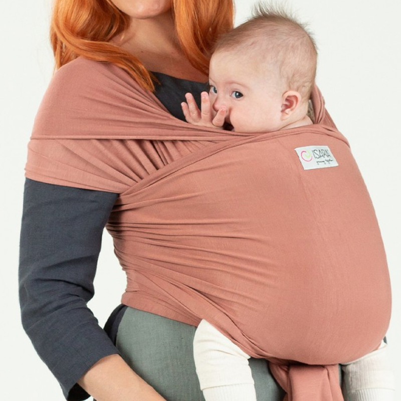 Μάρσιπος Isara Stretchy Wrap Rusty Rose