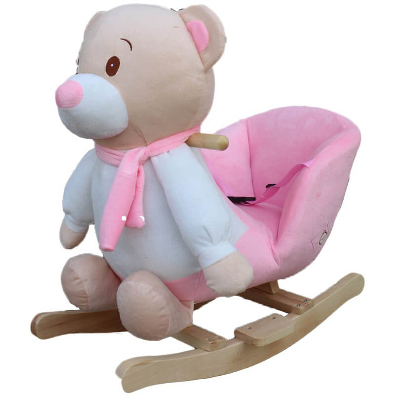 Κουνιστό Ζωάκι Just Baby Pink Bear