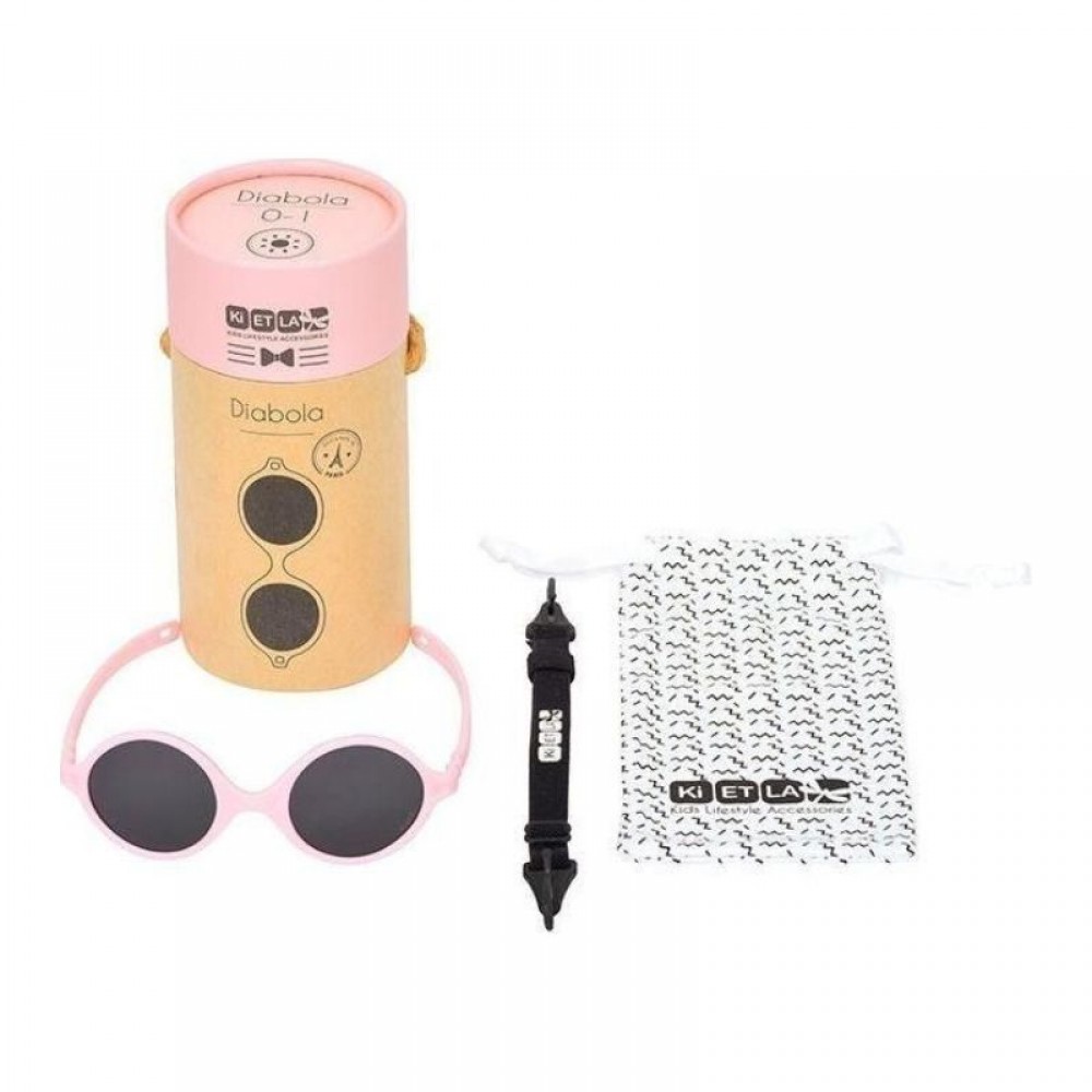Γυαλιά Ηλίου KiETLA Diabola Blush Pink 0-1 ετών Γυαλιά Ηλίου KiETLA Diabola Blush Pink 0-1 ετών