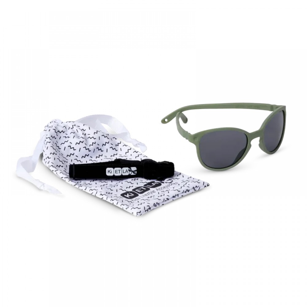 Γυαλιά Ηλίου KiETLA Wazz Wayfarer Khaki 1-2 ετών Γυαλιά Ηλίου KiETLA Wazz Wayfarer Khaki 1-2 ετών