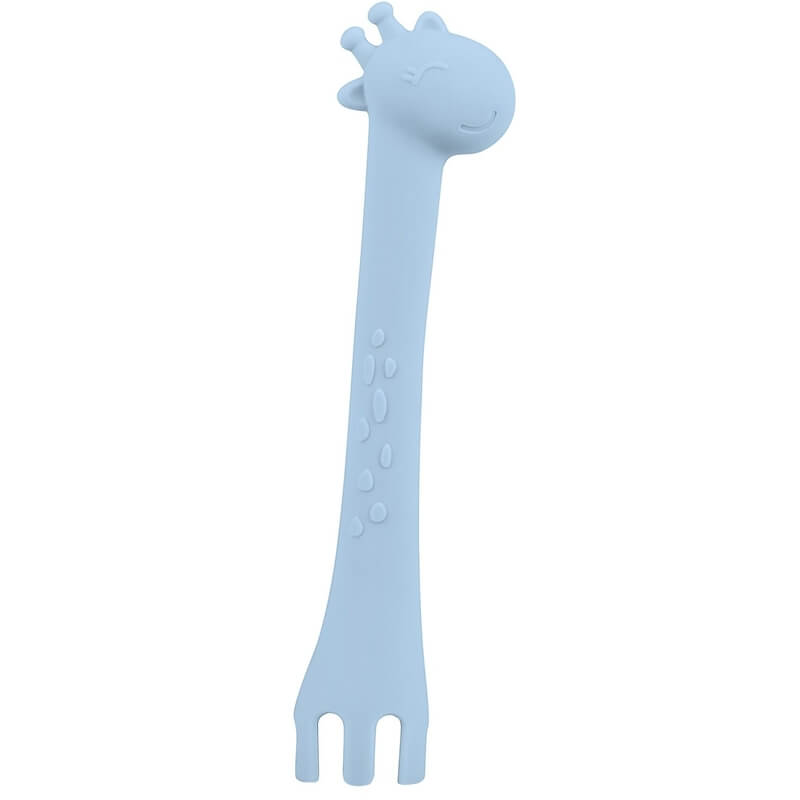 Κουτάλι Σιλικόνης Kikka boo Giraffe Blue