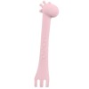 Κουτάλι Σιλικόνης Kikka boo Giraffe Pink