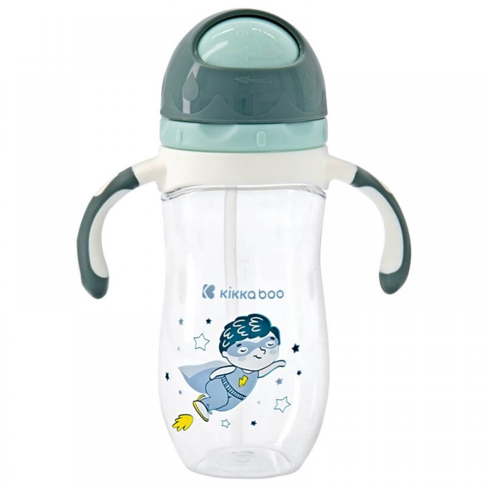 Κύπελλο με Καλαμάκι Kikka boo Tritan Sippy Cup Superboy 300ml