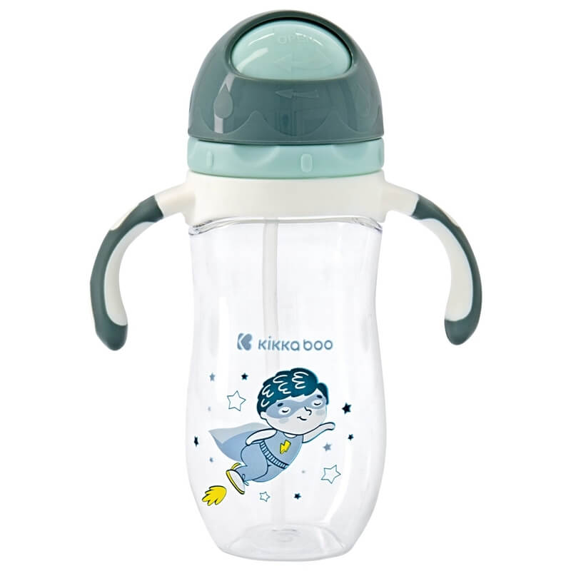 Κύπελλο με Καλαμάκι Kikka boo Tritan Sippy Cup Superboy 300ml