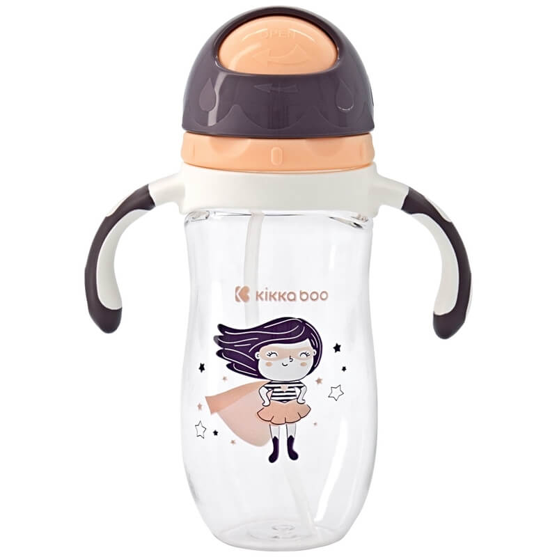 Κύπελλο με Καλαμάκι Kikka boo Tritan Sippy Cup Supergirl 300ml