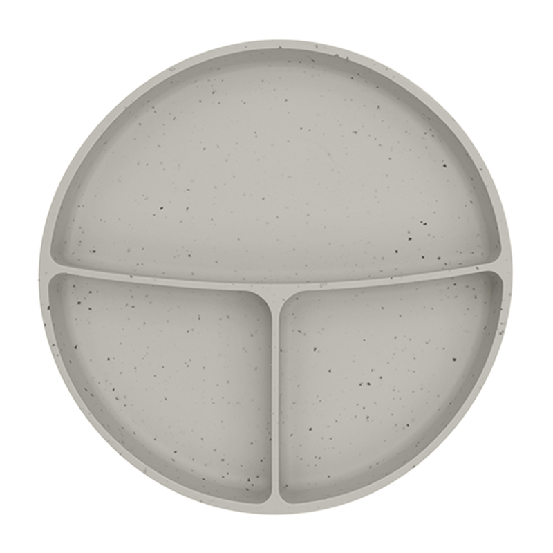 Πιάτο Σιλικόνης με Διαχωριστικά & Βεντούζα Kikka Boo Platinum Sand