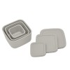 Σετ Δοχείων Αποθήκευσης Kikka Boo Platinum Silicone Sand Σετ Δοχείων Αποθήκευσης Kikka Boo Platinum Silicone Sand