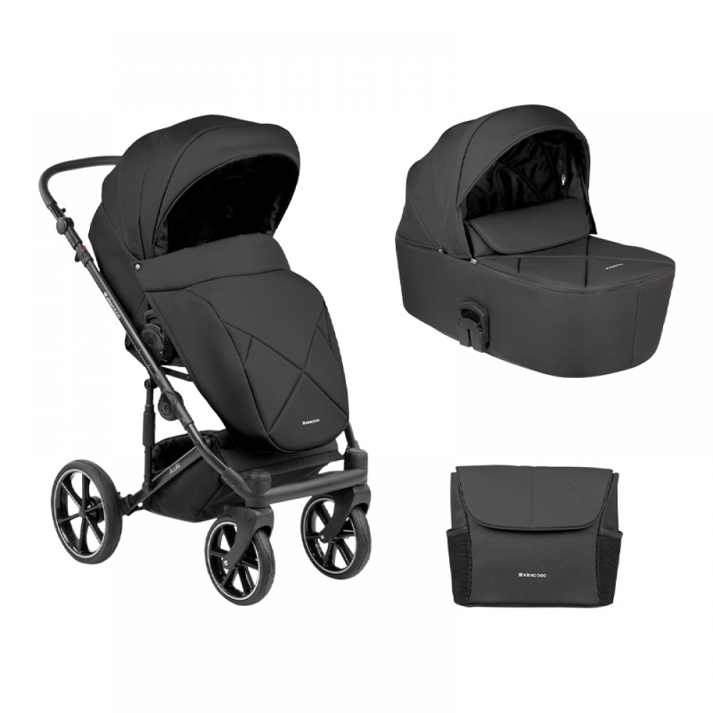 Καρότσι Kikka boo Amani 2 in 1 Black