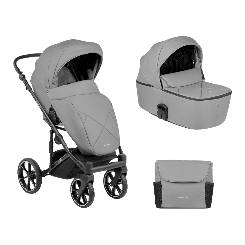 Καρότσι Kikka boo Amani 2 in 1 Grey