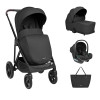 Καρότσι Kikka boo Chiara 3in1 Black (2027)