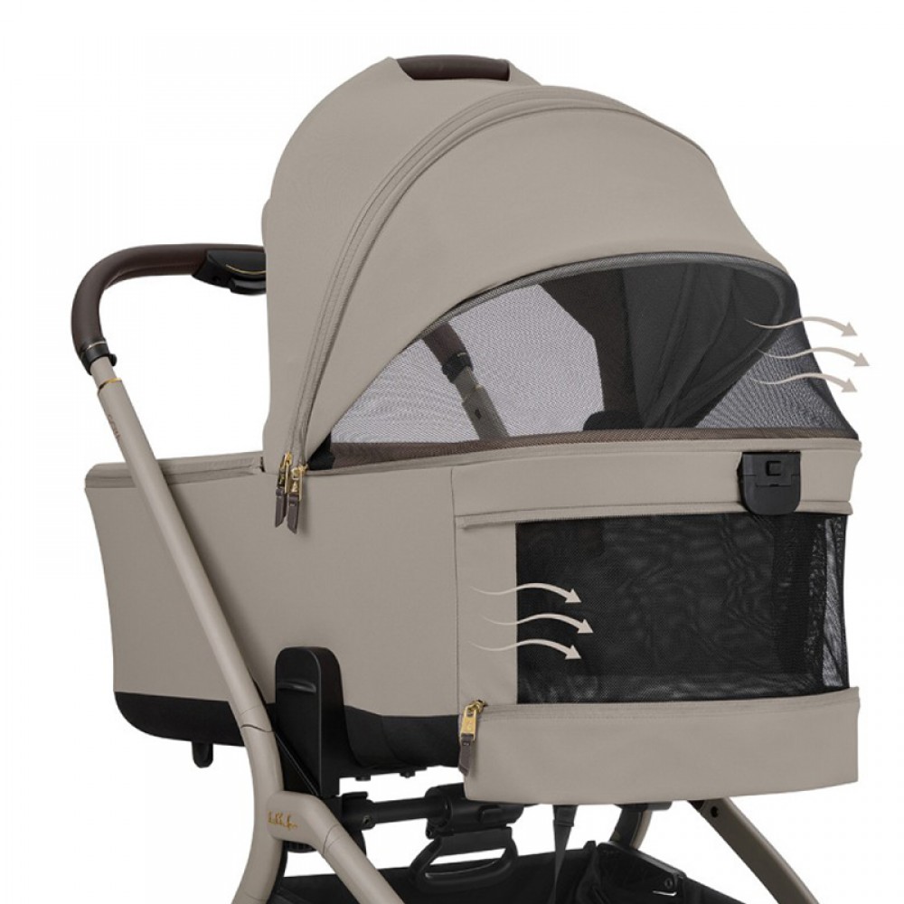 Καρότσι Kikka boo 2in1 Goya Platinum Champagne