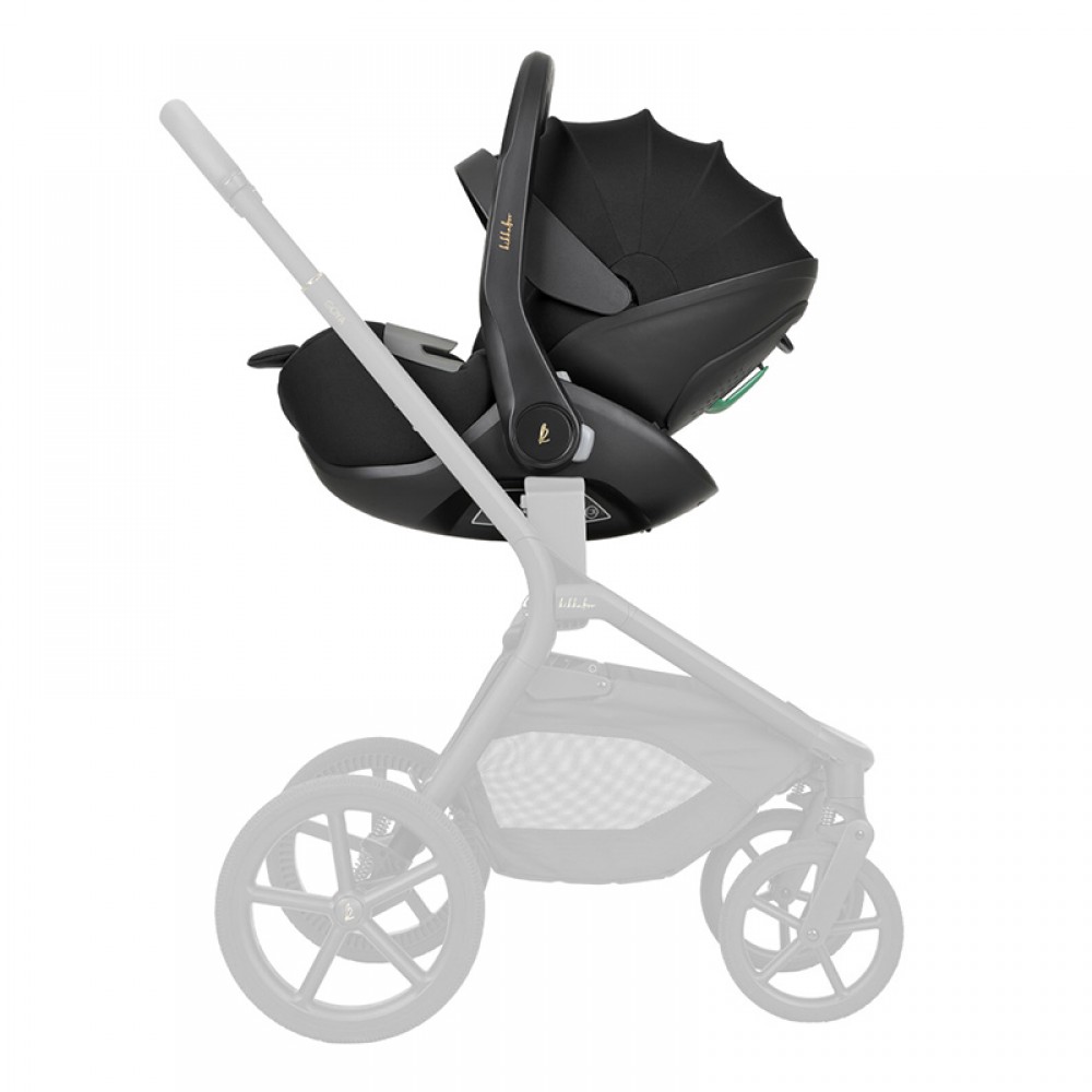 Καρότσι Kikka boo 2in1 Goya Platinum Noir