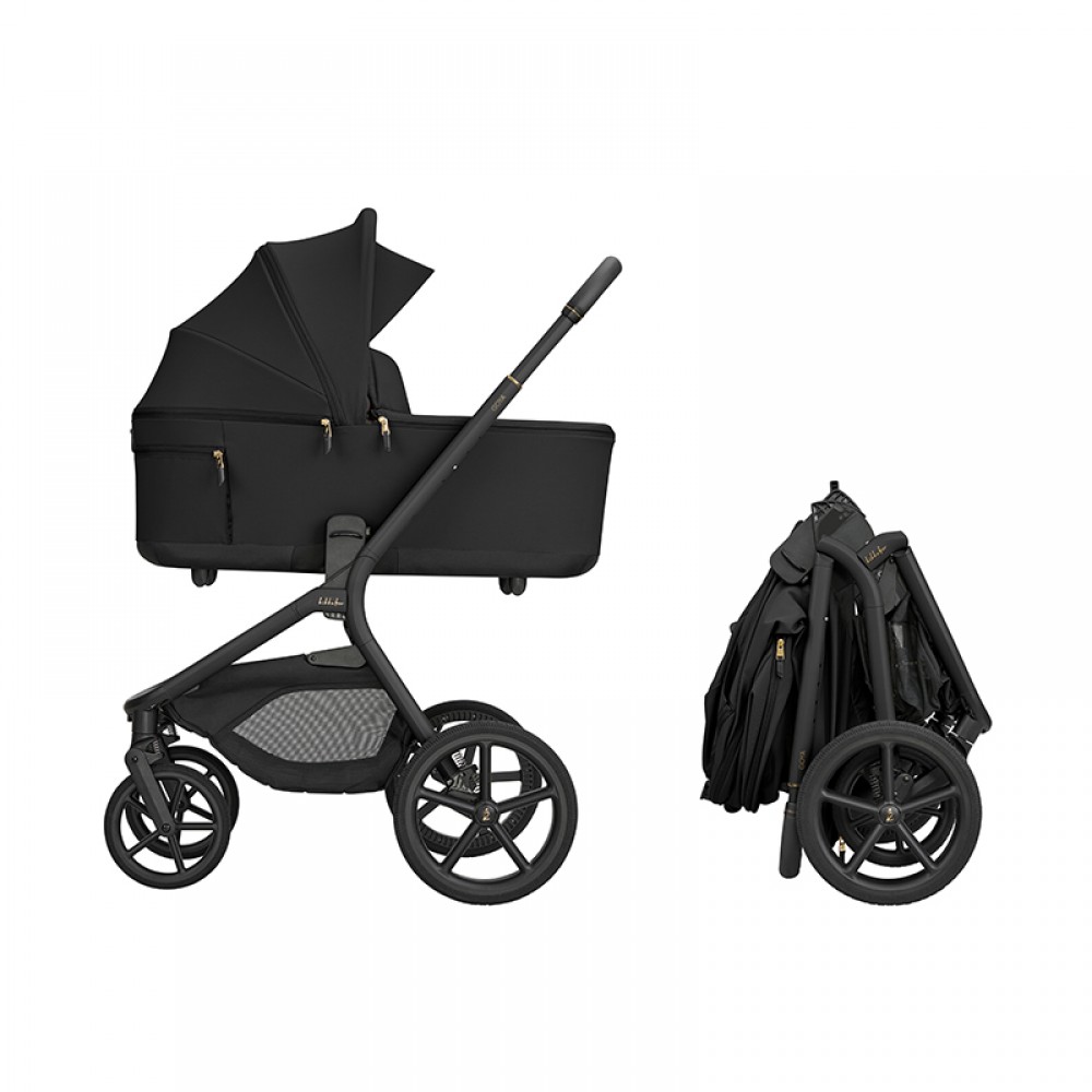 Καρότσι Kikka boo 2in1 Goya Platinum Noir