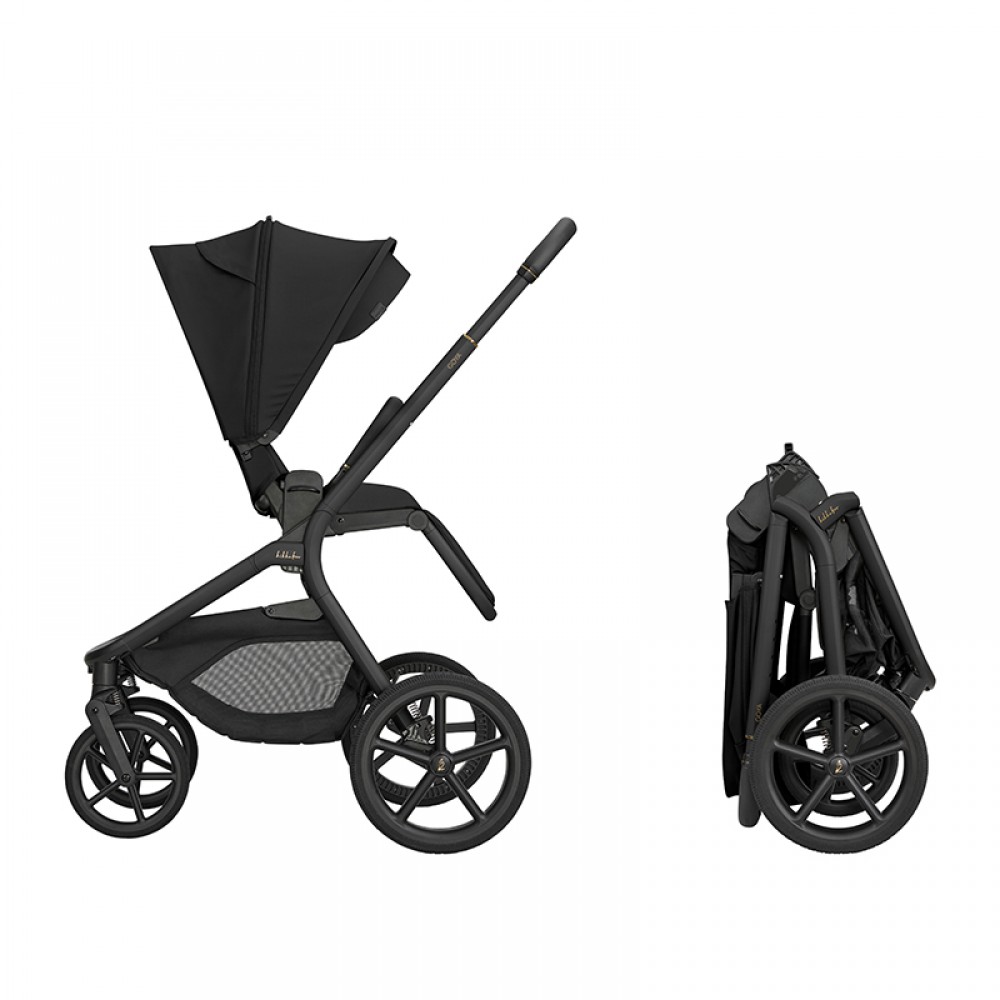 Καρότσι Kikka boo 2in1 Goya Platinum Noir