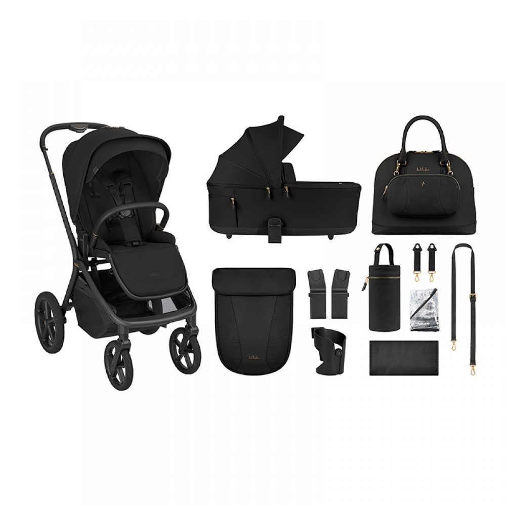 Καρότσι Kikka boo 2in1 Goya Platinum Noir