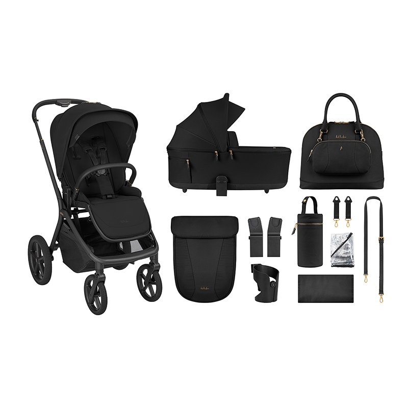 Καρότσι Kikka boo 2in1 Goya Platinum Noir