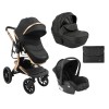 Καρότσι Kikka boo 3 in 1 Irene Black 2023