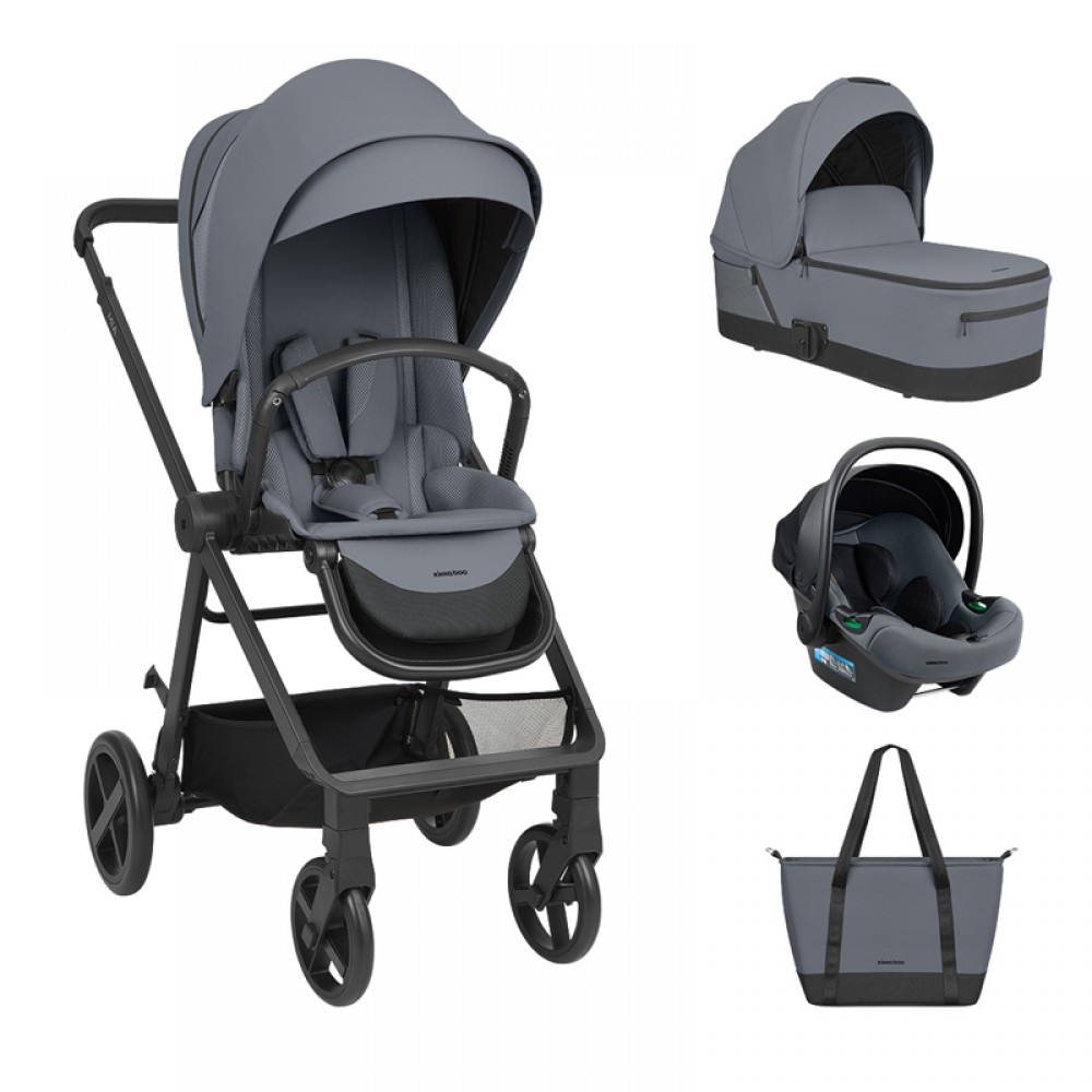 Καρότσι Kikka boo 3in1 Mia Grey 2026