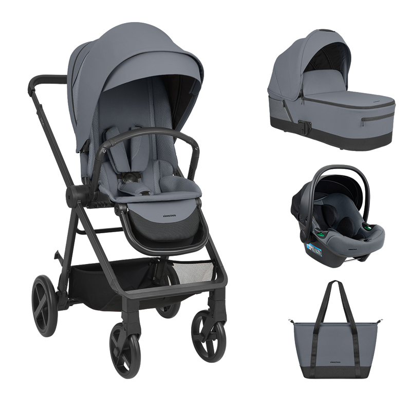 Καρότσι Kikka boo 3in1 Mia Grey 2026