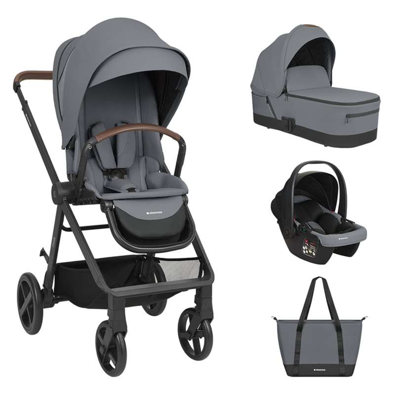Καρότσι Kikka boo 3in1 Mia Grey