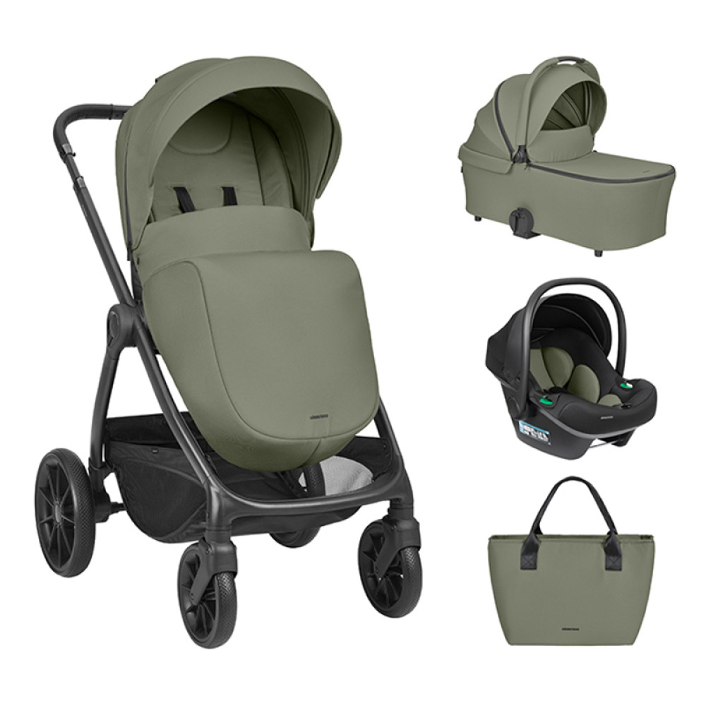 Καρότσι Kikka boo Modena 3in1 Khaki 2027