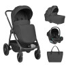 Καρότσι Kikka boo Modena 3in1 Black 2027