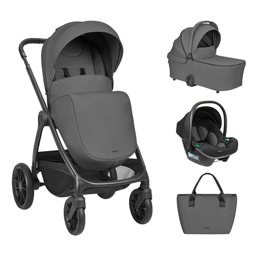 Καρότσι Kikka boo Modena 3in1 Dark Grey 2027