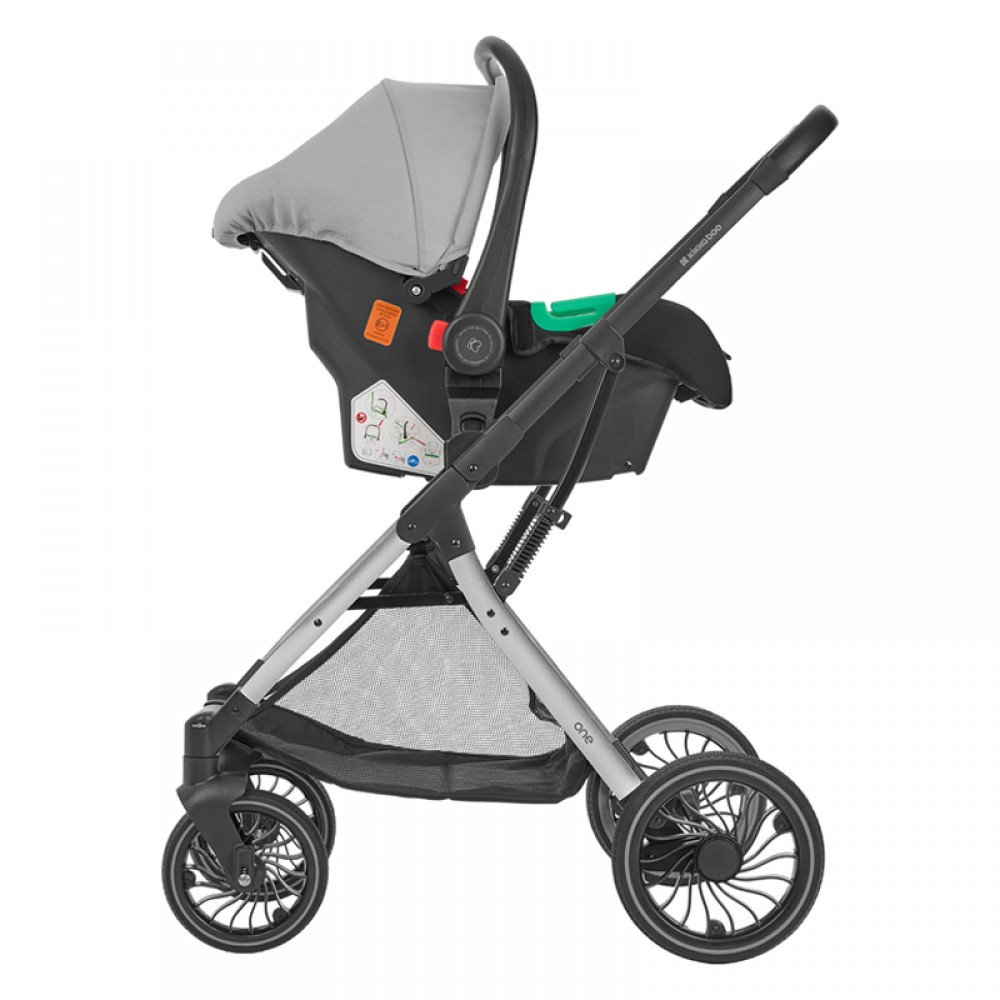 Καρότσι Kikka boo 3in1 One Grey