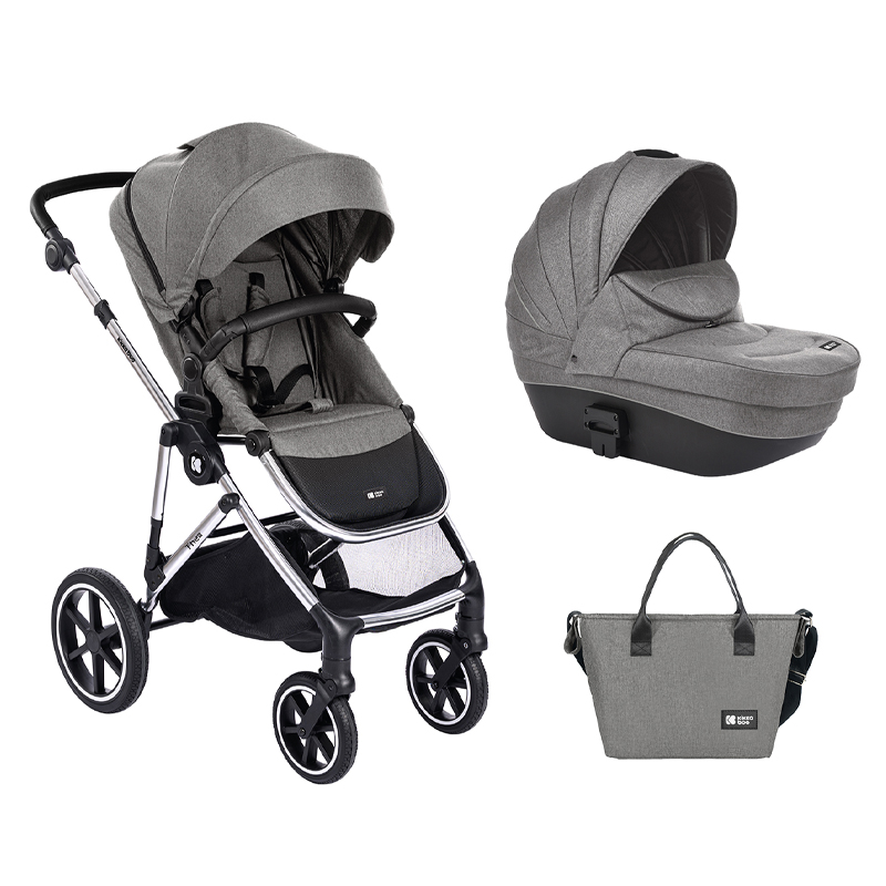 Καρότσι Kikka boo 2 in 1 Thea Light Grey