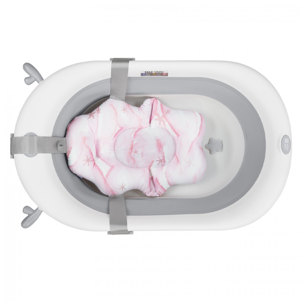 Μαλακό Στρώμα Ασφαλείας Μπάνιου Kikka boo Nubo Starfish Pink