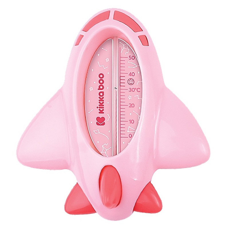 Θερμόμετρο Μπάνιου Kikka boo Plane Pink