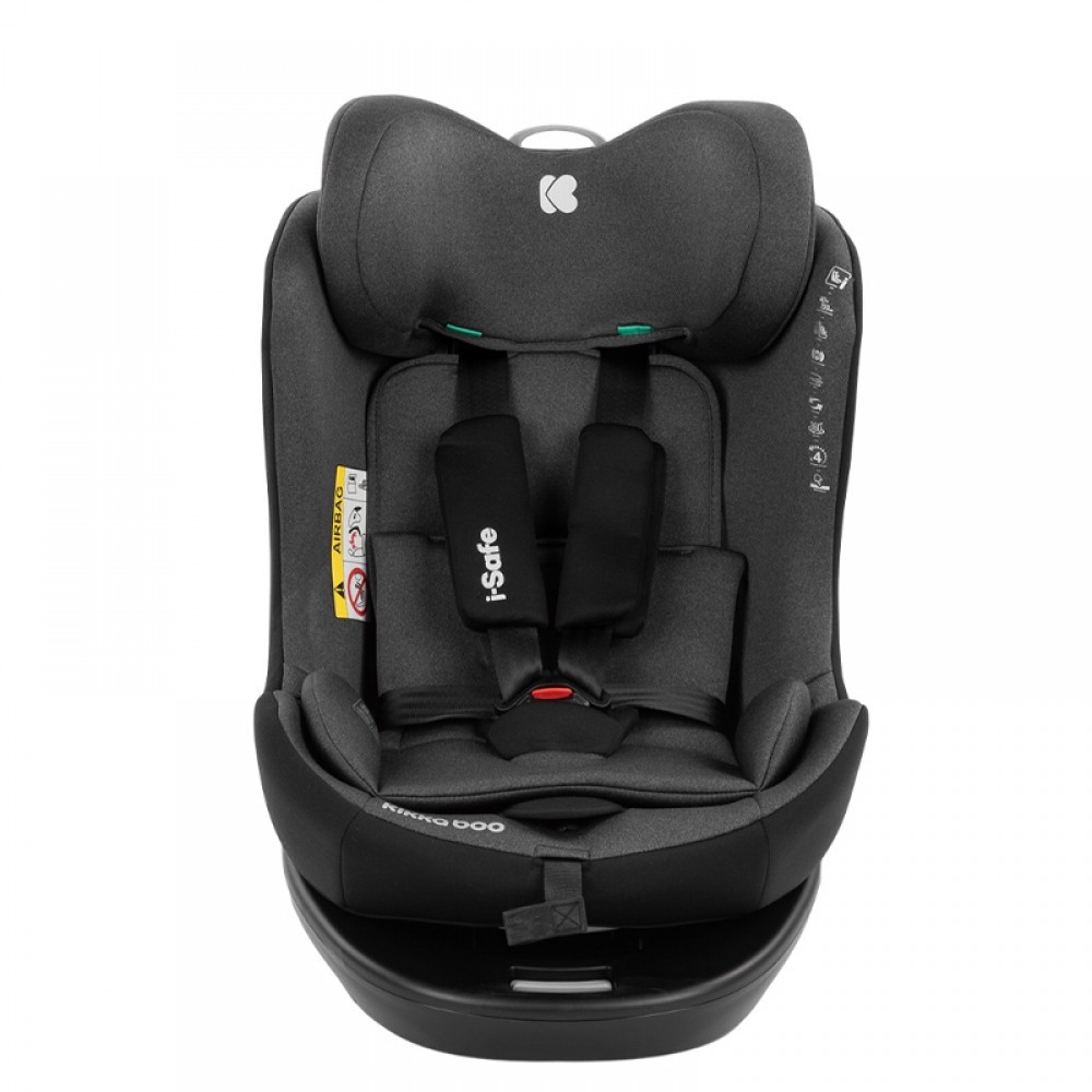 Κάθισμα Αυτοκινήτου Kikka boo i-Safe i-SIZE 40-150cm Dark Grey