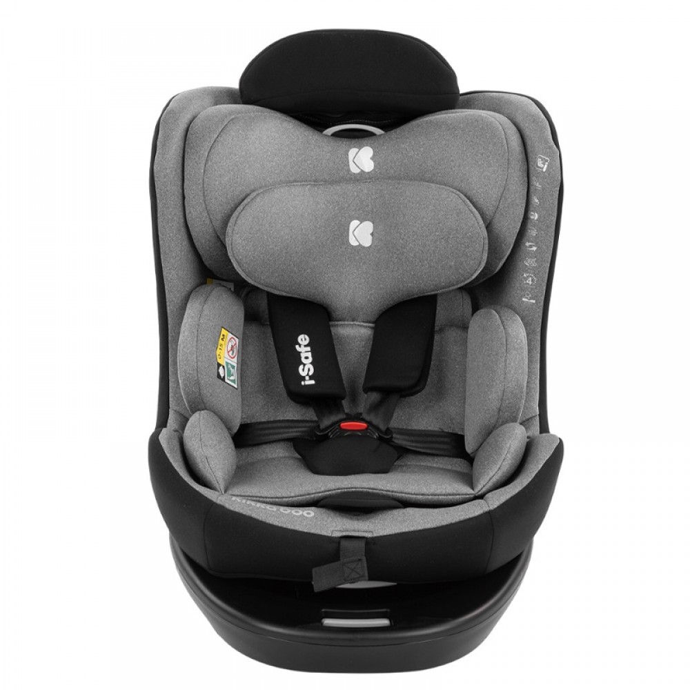 Κάθισμα Αυτοκινήτου Kikka boo i-Safe i-SIZE 40-150cm Light Grey