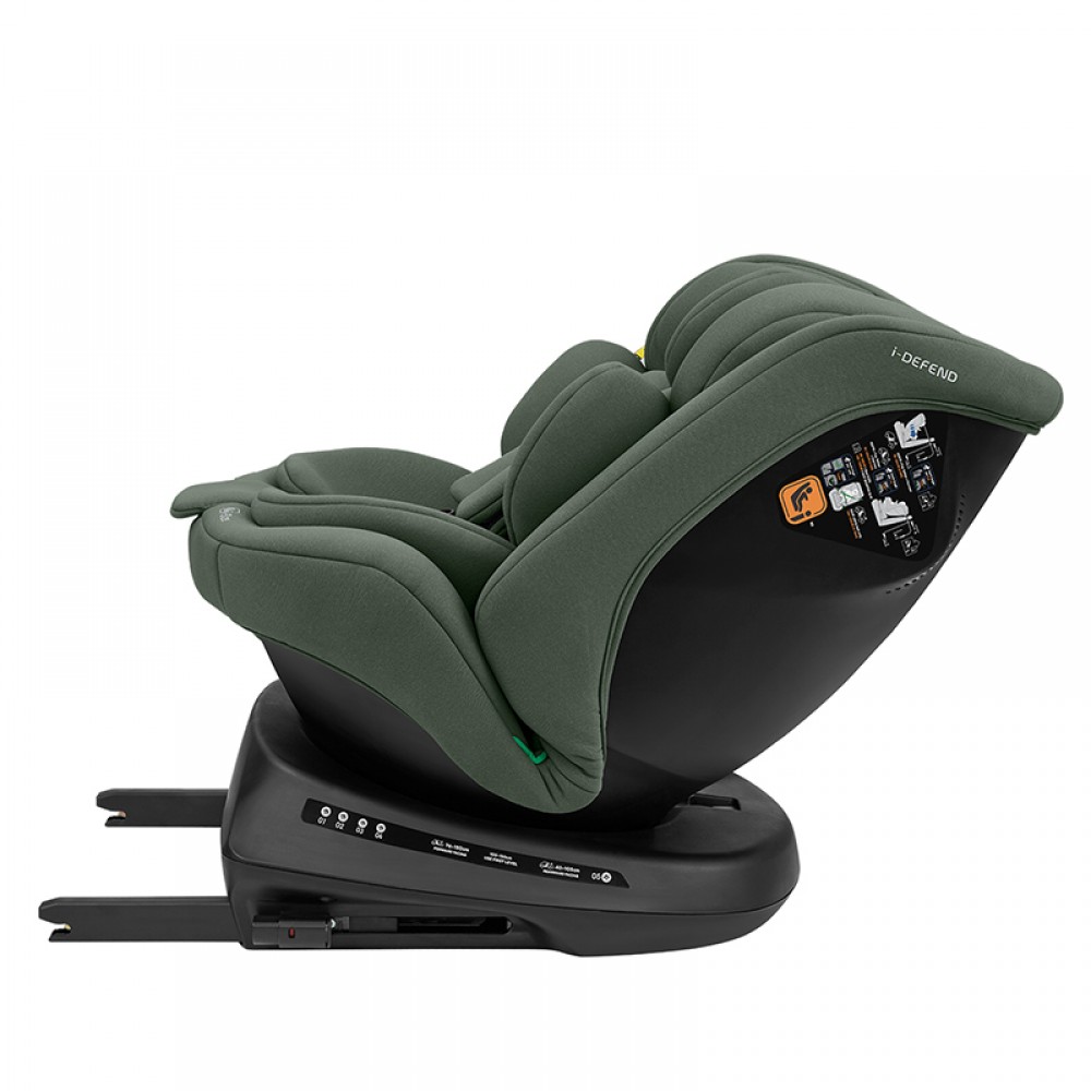 Κάθισμα Αυτοκινήτου Kikka boo i-Defend i-SIZE 40-150cm Army Green