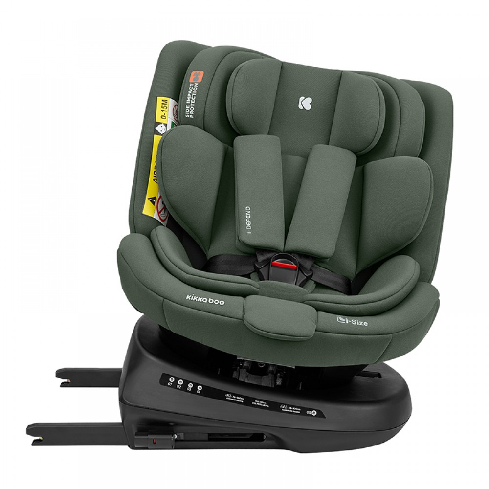 Κάθισμα Αυτοκινήτου Kikka boo i-Defend i-SIZE 40-150cm Army Green