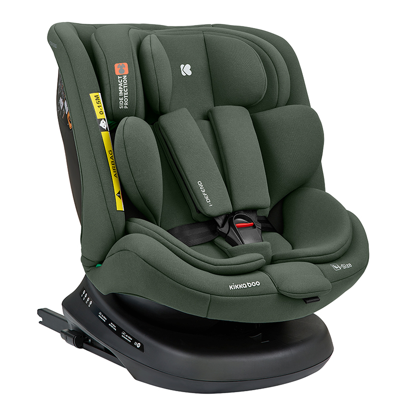 Κάθισμα Αυτοκινήτου Kikka boo i-Defend i-SIZE 40-150cm Army Green