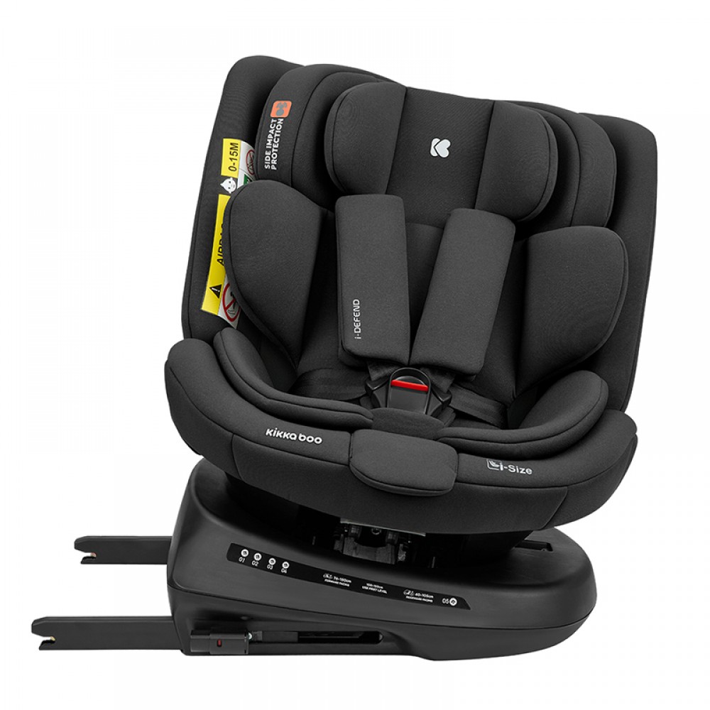Κάθισμα Αυτοκινήτου Kikka boo i-Defend i-SIZE 40-150cm Black