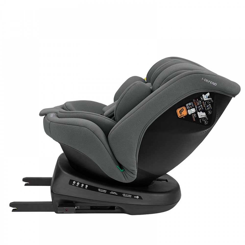 Κάθισμα Αυτοκινήτου Kikka boo i-Defend i-SIZE 40-150cm Grey