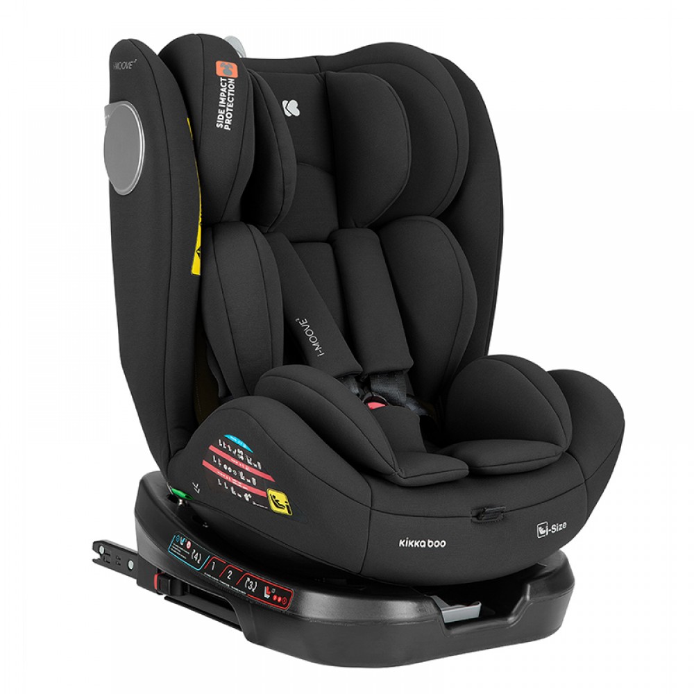 Κάθισμα Αυτοκινήτου Kikka boo i-Moove 2 i-SIZE 40-150cm Black