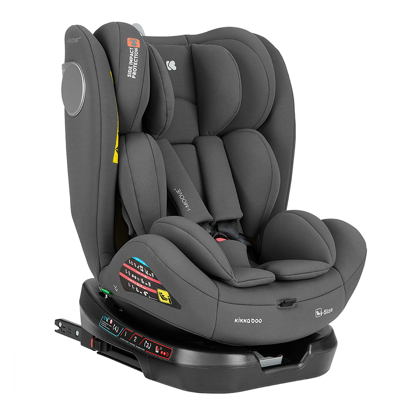 Κάθισμα Αυτοκινήτου Kikka boo i-Moove 2 i-SIZE 40-150cm Dark Grey